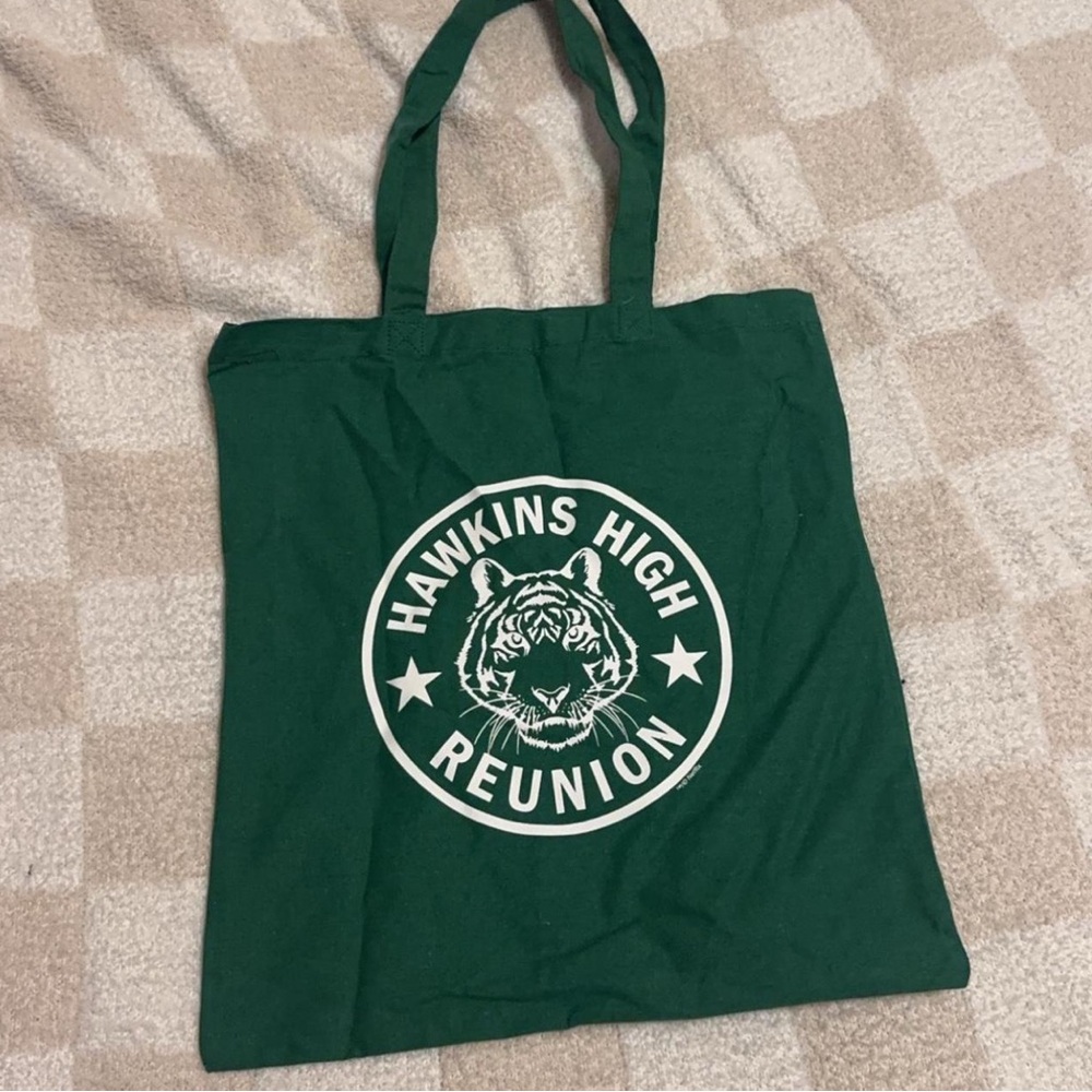 Stranger Things "Hawkins High Reunion" Tote Bag